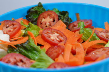 fresh salad detail