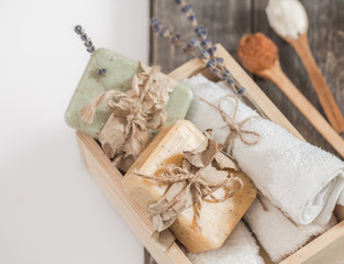 Natural soap Spa set