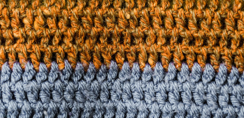 knitted colored texture