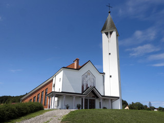 modern Catholic church in Croatia