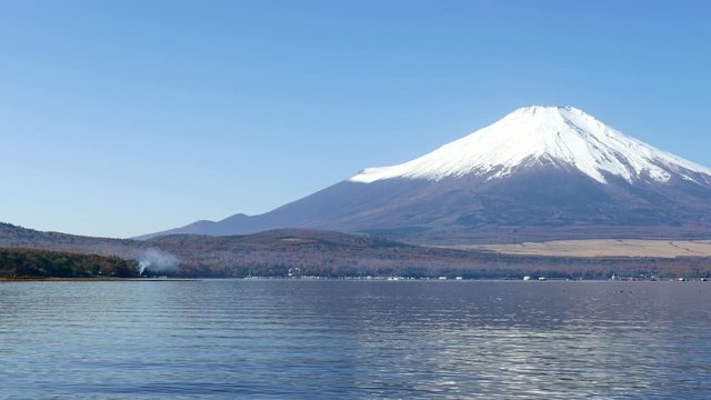 Mountain Fuji and yamanaka in Japan