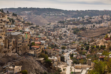Fototapeta na wymiar Silwan , Jerusalem