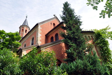 Fototapeta na wymiar Kirche St. Joseph Blankenburg (Harz)