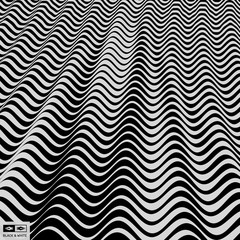 Abstract 3D geometrical background. Pattern with optical illusion. Vector illustration.