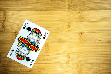 Playing cards - King