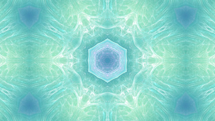 Mandala Fraktal wallpaper sphärisch 