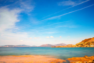 Rocky shore in Sardinia