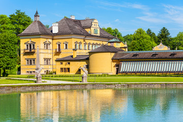 Fototapeta na wymiar Schloss Hellbrunn Palace, Salzburg