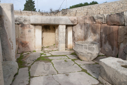 Tarxien temples in Malta