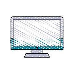 computer icon Device gadget technology and electronic theme Isolated design Vector illustration