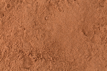 cocoa powder closeup background