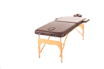 Massage Table isolated