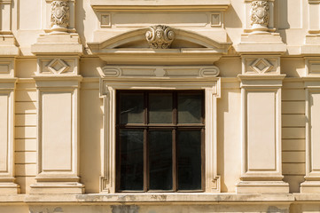 Facade of an old house