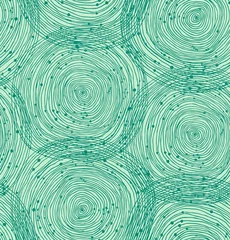 Store enrouleur sans perçage Vert Motif en spirale transparente verte. Texture vectorielle, fond abstrait