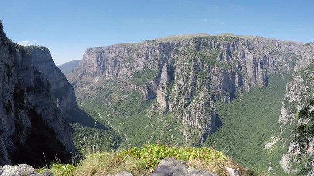Vikos gorge Zagoria Epirus Greece