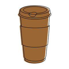 Coffee to go icon vector illustration graphic design