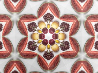 フルーツの万華鏡