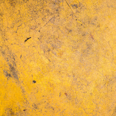 old yellow painted wall