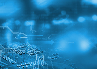 high technology concept