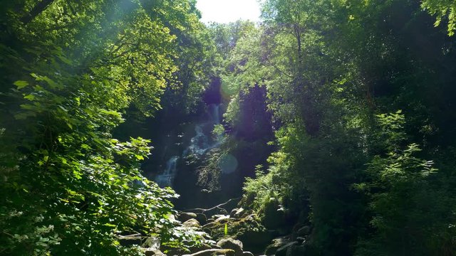 Torc Waterfall, Country Kerry, Ireland - Graded Version