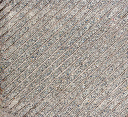 Texture street paving. Mockup. Grass