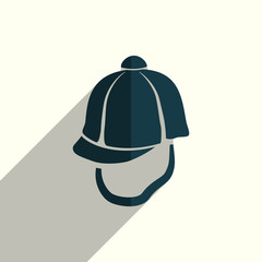 Headdresses for women flat icons with of shadow. Vector illustration