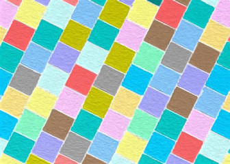  geometric color block pattern background with rough paper graphic texture