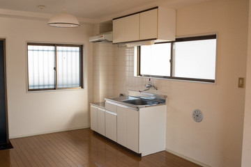 Empty apartment for rent in Tokyo, Japan　賃貸アパートの空室