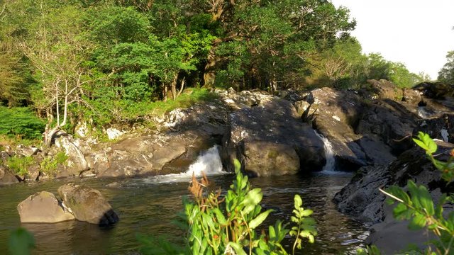 Waterfall, Black Valley, Country Kerry, Ireland - Graded Version