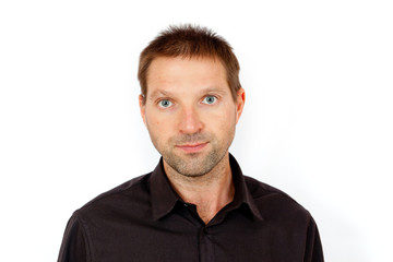 Obraz premium Young man skeptical