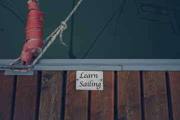 Sailing is cool fun, learn sailing today!