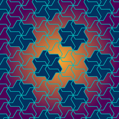 Geometrical Arabic islamic pattern background