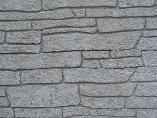 white sandy block tile wall structure background