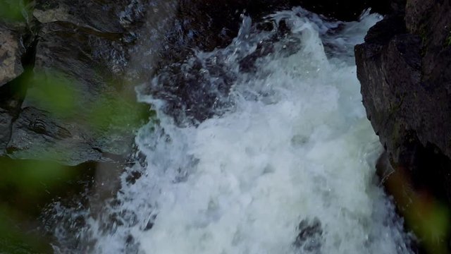 Waterfall, Black Valley, Country Kerry, Ireland - Graded Version