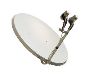 Fototapeta na wymiar satellite dish antenna