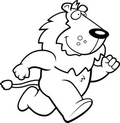 Lion Running