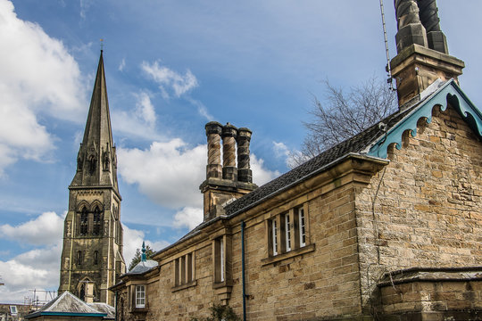 Edensor Village Chatsworth, Derbyshire