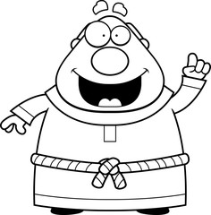 Cartoon Monk Idea