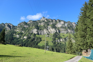 Alpen hinter Engelberg
