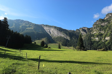 Alpen hinter Engelberg