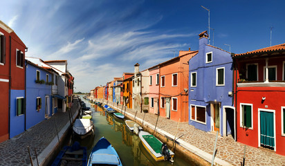 Fototapeta na wymiar Burano bei Venedig 6