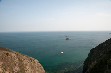 Sark coastline
