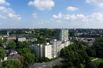 Luftbild Hochaus Wohnsiedlung