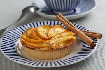 Peach tart