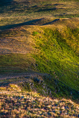 The beautiful summer landscape in Arkhyz, Russia