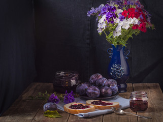 Still Life with Plums © Татьяна Смирнова