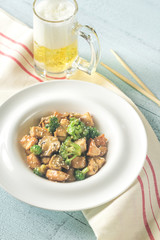 Chicken and Broccoli Stir Fry
