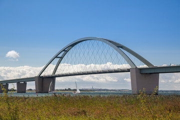 Fototapeta premium fehmarnsundbrücke