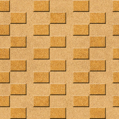 Interior wall panel pattern - decorative tile pattern - seamless background - Interior Design wallpaper - checkered style - texture cork