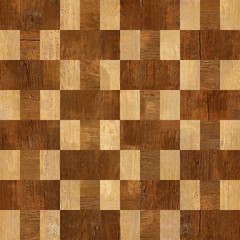 Interior wall panel pattern - decorative tile pattern - seamless background - Interior Design wallpaper - checkered style - wood texture
